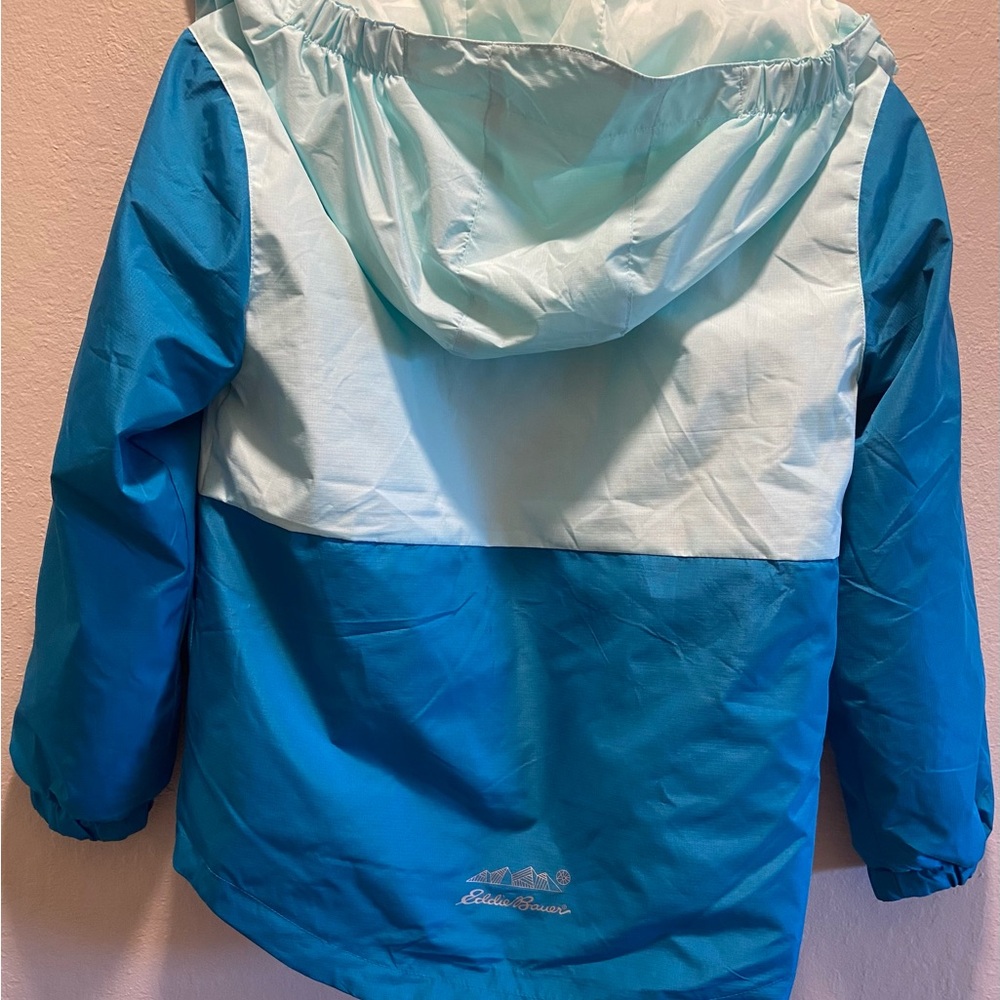 Eddie Bauer Girls Outdoor Double Layer Girls Jacket, Size M 10/12 - Picture 2 of 12